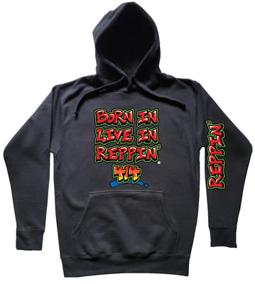 Black Born In Live In Reppin' 414 hoodie