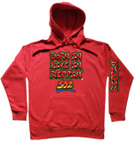 Red Born In Live In Reppin' 502 hoodie