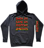 Black Born In Live In Reppin' America hoodie