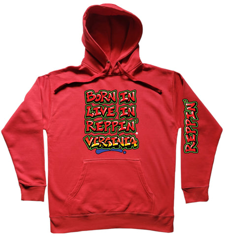 Red Born In Live In Reppin' Virginia hoodie