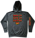 Charcoal Born In Live In Reppin' 310 hoodie